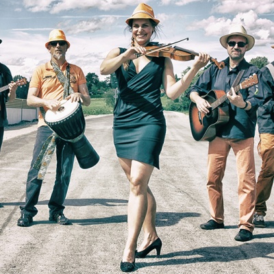 Webfoto Strassenmusiker