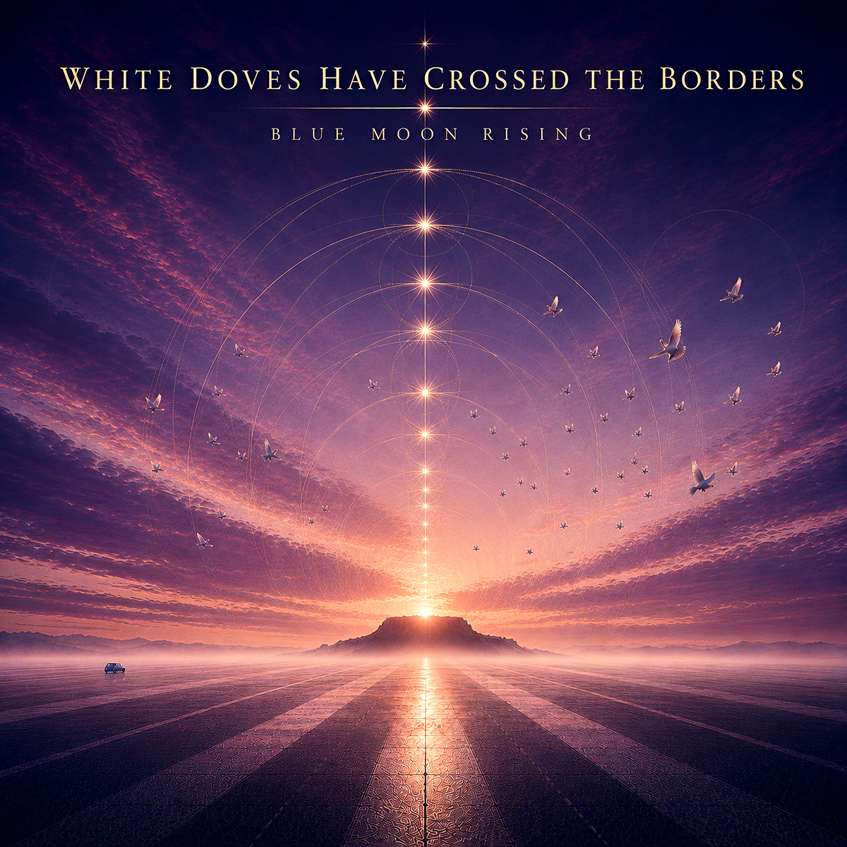 Blue Moon Rising - White Doves Have Crossed the Borders (Single)